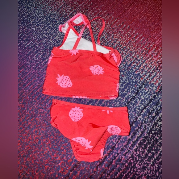 Cat and Jack strawberry bikini - Picture 2 of 3